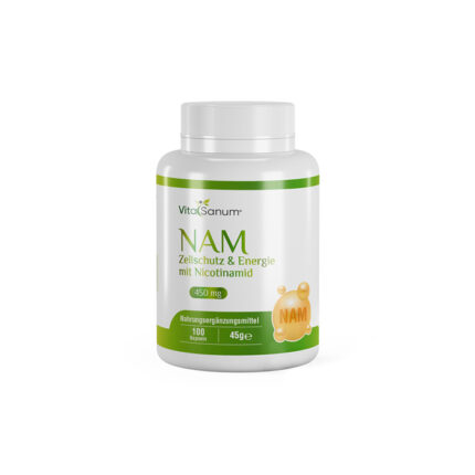 VitaSanum® NAM 450 – Zellschutz & Energie mit Nicotinamid