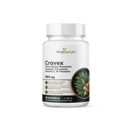 VitaSanum® Cravex – Für Blutzucker, Energie & Stoffwechsel