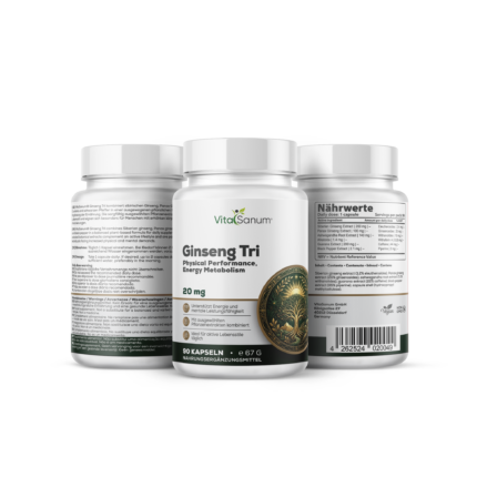VitaSanum® Ginseng Tri – Pflanzlicher Premium-Komplex