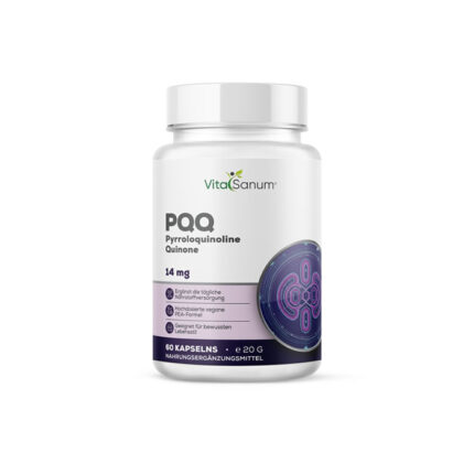 VitaSanum®- PQQ – 14 mg reines PQQ – 60 Kapseln