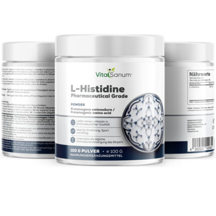VitaSanum® L-Histidin – 1000 mg Tagesportion – 100 g Pulver