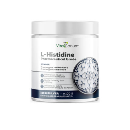 VitaSanum® L-Histidin – 1000 mg Tagesportion – 100 g Pulver