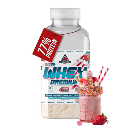 American Supplement - Premiums WHEY PROTEIN 40 g Einzelportion Erdbeere