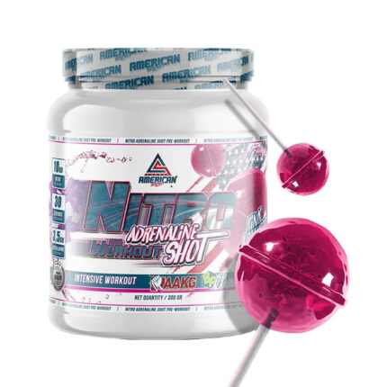 American Supplement - Nitro Adrenalin Shot Pre-Workout Lutscher 300 g