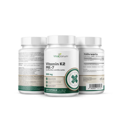 VitaSanum®- Vitamin K2 MK-7 – 200 µg – 120 Kapseln