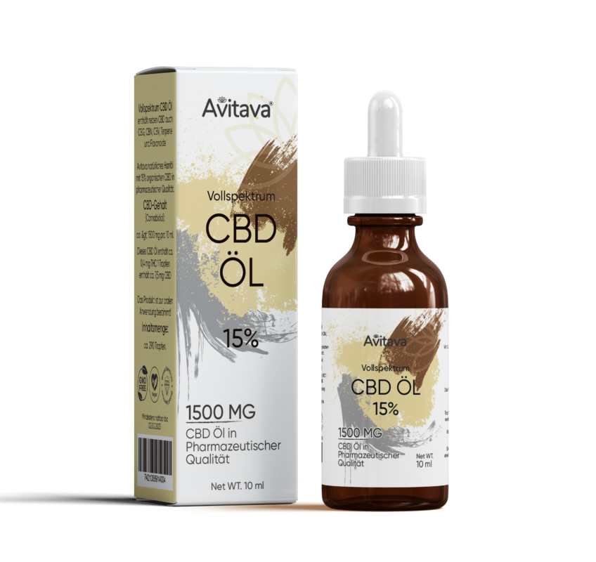 Avitava CBD Öl 15% 10 ml