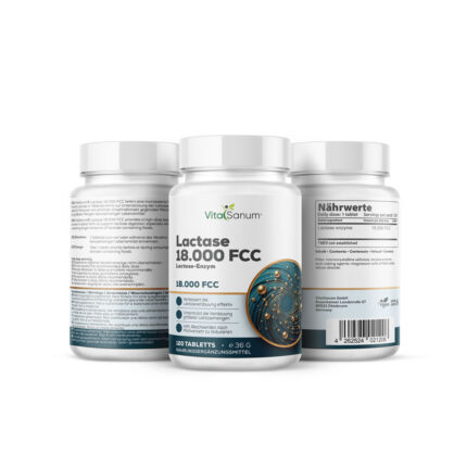VitaSanum® Lactase 18.000 FCC – Lactase-Enzym