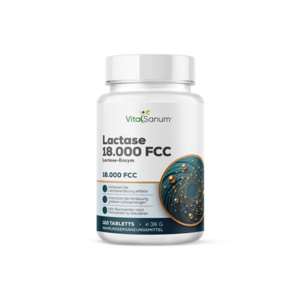 VitaSanum® Lactase 18.000 FCC – Lactase-Enzym