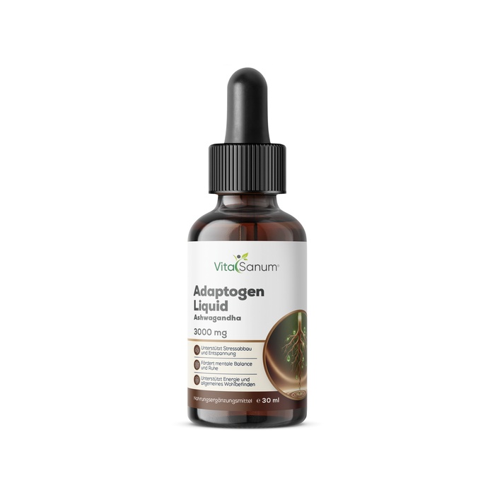 VitaSanum® Adaptogen Liquid Ashwagandha 100 mg pro Tagesportion VitaSanum® Adaptogen Liquid Ashwagandha 100 mg pro Tagesportion