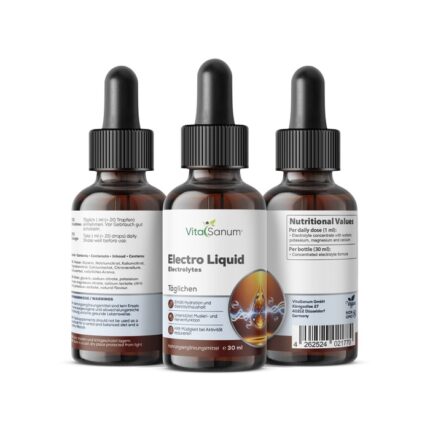 VitaSanum® Electro Liquid Elektrolyt-Konzentrat – 30 ml (30 Tagesportionen)