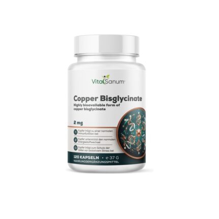 VitaSanum® Kupferbisglycinat – 1 Kapsel Tagesportion