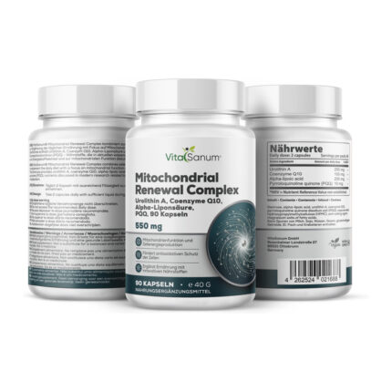 VitaSanum® Mitochondrial Renewal Complex – 90 Kapseln