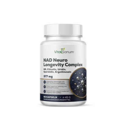 VitaSanum® NAD Neuro Longevity Complex – 90 Kapseln