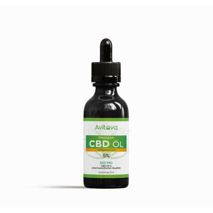 Avitava 5 Prozent CBD Öl Vollspektrum 10 ml