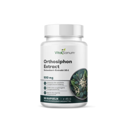 VitaSanum® Katzenbart-Extrakt (Orthosiphon) 10:1 500 mg pro Tagesportion