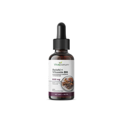 VitaSanum® Reishi + Vitamin B6 Liquid – 3 ml Tagesportion