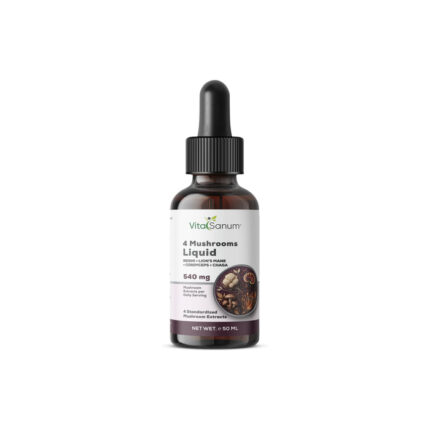VitaSanum® 4 Mushrooms Liquid – 3 ml Tagesportion